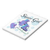 Het Meisje van de schaatser Notitieblok (Linkerzijde)