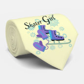 Het Meisje van de schaatser Stropdas (Opgerold)