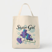 Het Meisje van de schaatser Tote Bag (Voorkant)