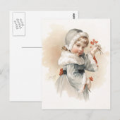 Het Meisje van de Winter van Humphrey van Maud Briefkaart (Voorkant / Achterkant)