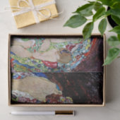 Het meisje van Gustav Klimt, art nouveau, art deco Tissuepapier (Geschenk)