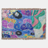 Het meisje van Gustav Klimt Deken (Voorkant)