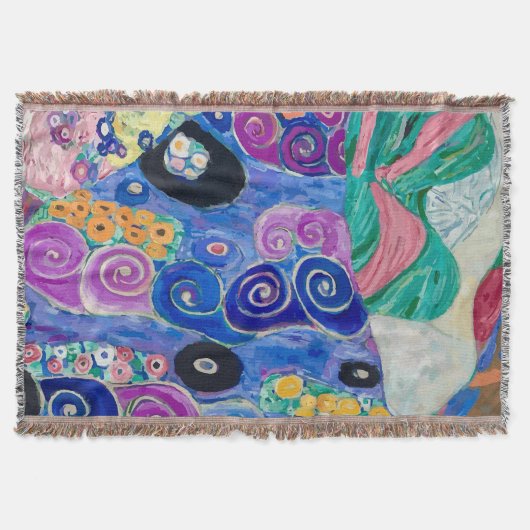 Het meisje van Gustav Klimt Deken (Voorkant)