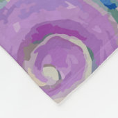 Het meisje van Gustav Klimt Fleece Deken (Hoek)