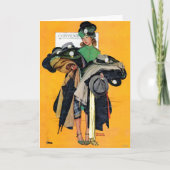 Het Meisje van Hatcheck Kaart (Voorkant)