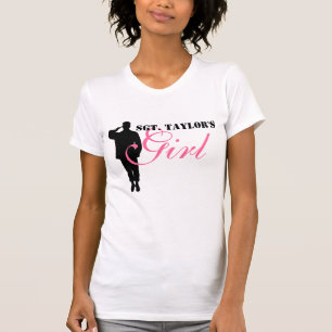 Het meisje van Hero begroeten T-shirt
