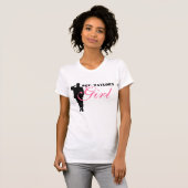 Het meisje van Hero begroeten T-shirt (Voorkant volledig)