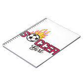 Het Meisje van het voetbal Notitieboek (Linkerzijde)