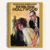 Het meisje van Hollywood Spiral notebook Notitieboek (Voorkant)