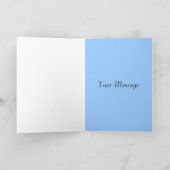 Het Meisje van Lapland houdt de Kerstkaart van het Feestdagen Kaart (Binnen)