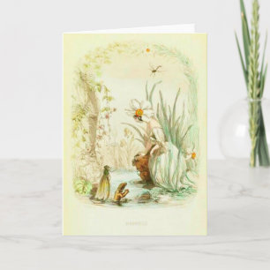 Het Meisje van narcissen Kaart