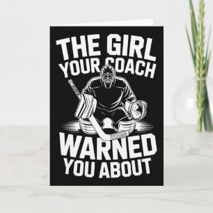 Het meisje waar je coach je over heeft gewaarschuw kaart