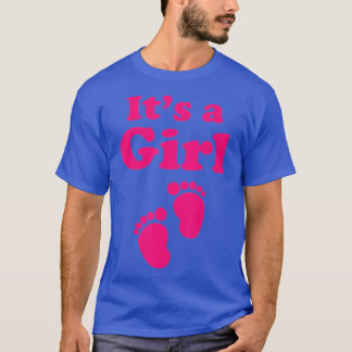 Het meisjesBaby shower Gendervrijheid partijteam G T-shirt