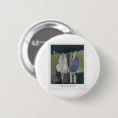 Het melancholy-huwelijk, Modes van Charles Martin Ronde Button 5,7 Cm (Voorkant /achterkant)