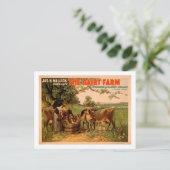 Het melkachtige Boerderij is een Romance van een s Briefkaart (Staand voorkant)