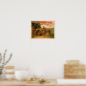 Het melkachtige Boerderij is een Romance van een s Poster (Keuken)