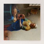 Het melkmeisje | Johannes Vermeer | Legpuzzel (Horizontaal)