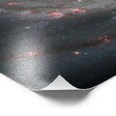 Het melkwegstelsel (M51) en het metro Foto Afdruk (Hoek)