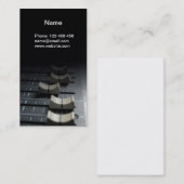 Het mengen bureaudichters visitekaartje (Voorkant / Achterkant)