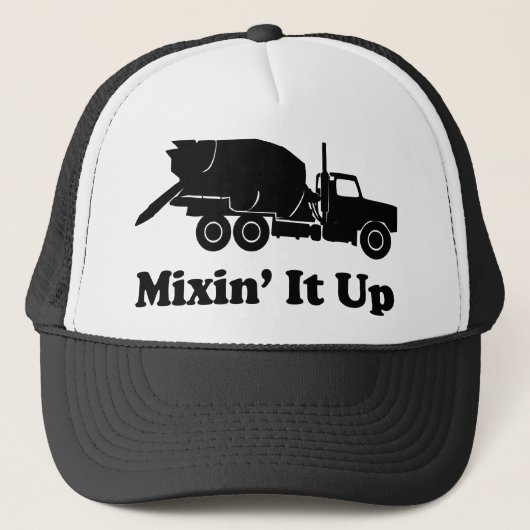 Het mengen trucker pet (Voorkant)