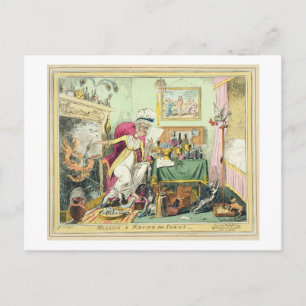 Het mengen van een Recept voor Korrels, door G. Briefkaart