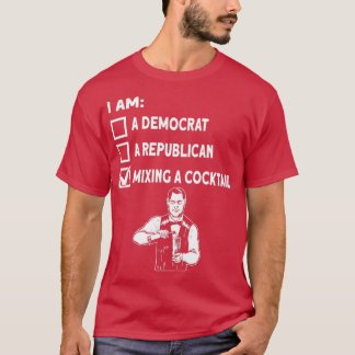 Het mengen van een staartstaafstang met barbaarse  t-shirt