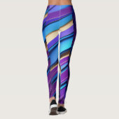 Het mengen van kleur leggings vrouwen leggings hot (Achterkant)