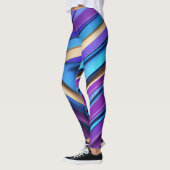 Het mengen van kleur leggings vrouwen leggings hot (Links)