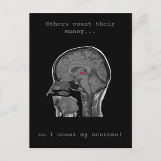 Het menselijk brein - Briefkaart