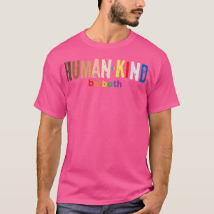 Het menselijk wezen is allebei gelijk LGBT Gay Pri T-shirt