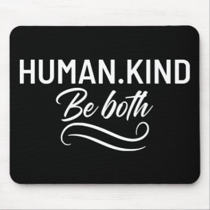 Het menselijk wezen is allebei muismat