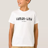 Het menselijk wezen is beide simpel t-shirt (Voorkant)