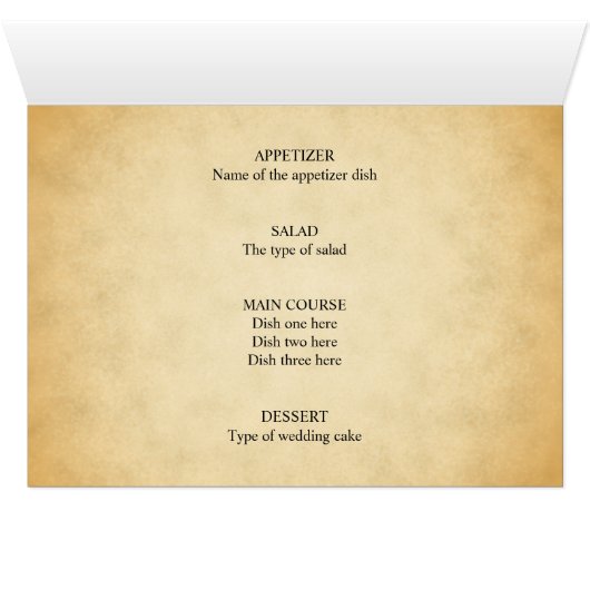 Het Menu Bieden van het Ontwerp van het Patroon va (Binnen Horizontaal (Onder))