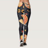 Het menu Fast Food Leggings (Achterkant)