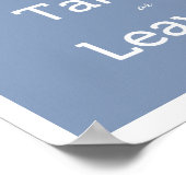 Het menu heeft twee keuzes poster (Hoek)