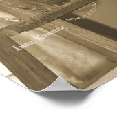 Het menu poster (Hoek)