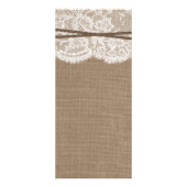 Het menu Rustic Nautical Anchor Wedding Collectie (Achterkant)