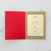 het menu sjabloon van de feestdag voor het kerstdi (Binnen)