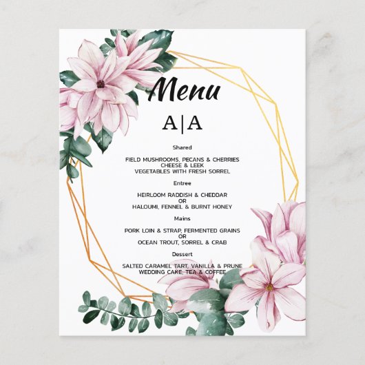 Het menu van de begroting/van de Bieden/van het Fl (Voorkant)