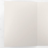 Het Menu van de Drinken van de Kerk Cream & Terrac (Binnenzijde eerst)