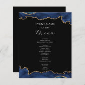 Het menu van de Gebeurtenis van de Begroting van d (Voorkant / Achterkant)