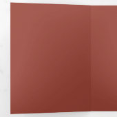 Het Menu van de Terracotta & van de Drink van het  (Binnenzijde eerst)