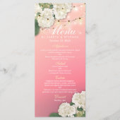 Het Menu van de weddenschap Hydrangeas Flowers Koo (Voorkant)