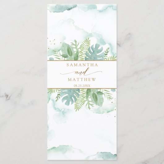 Het menu van de weddenschap met de Naam van de Gas (Achterkant)