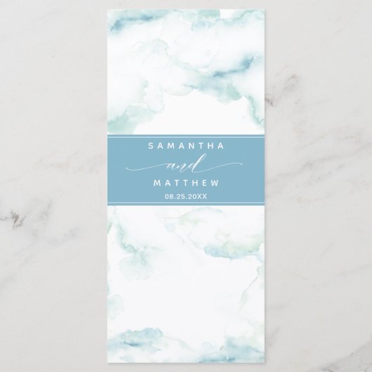 Het menu van de weddenschap met de Naam van de Gas (Achterkant)