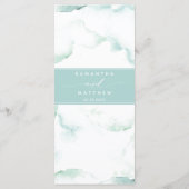 Het Menu van de weddenschap met de Naam van de Gas (Achterkant)