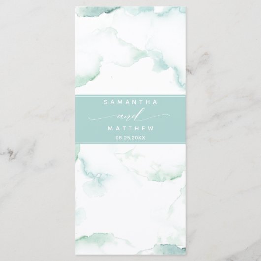 Het Menu van de weddenschap met de Naam van de Gas (Achterkant)