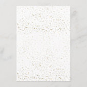 Het menu van het diner van de Whimsical Graduation (Achterkant)