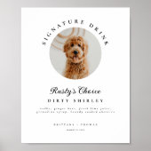 Het Menu van het Teken van het Teken van de Bar va Poster (Voorkant)