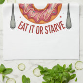 Het menu van vandaag: Eet het of verhonger - Grapp Theedoek (Gevouwen)
